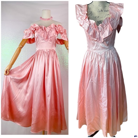 Gunne Sax | Dresses | Vintage Gunne Sax Jessica Mcclintock 98s Pink ...